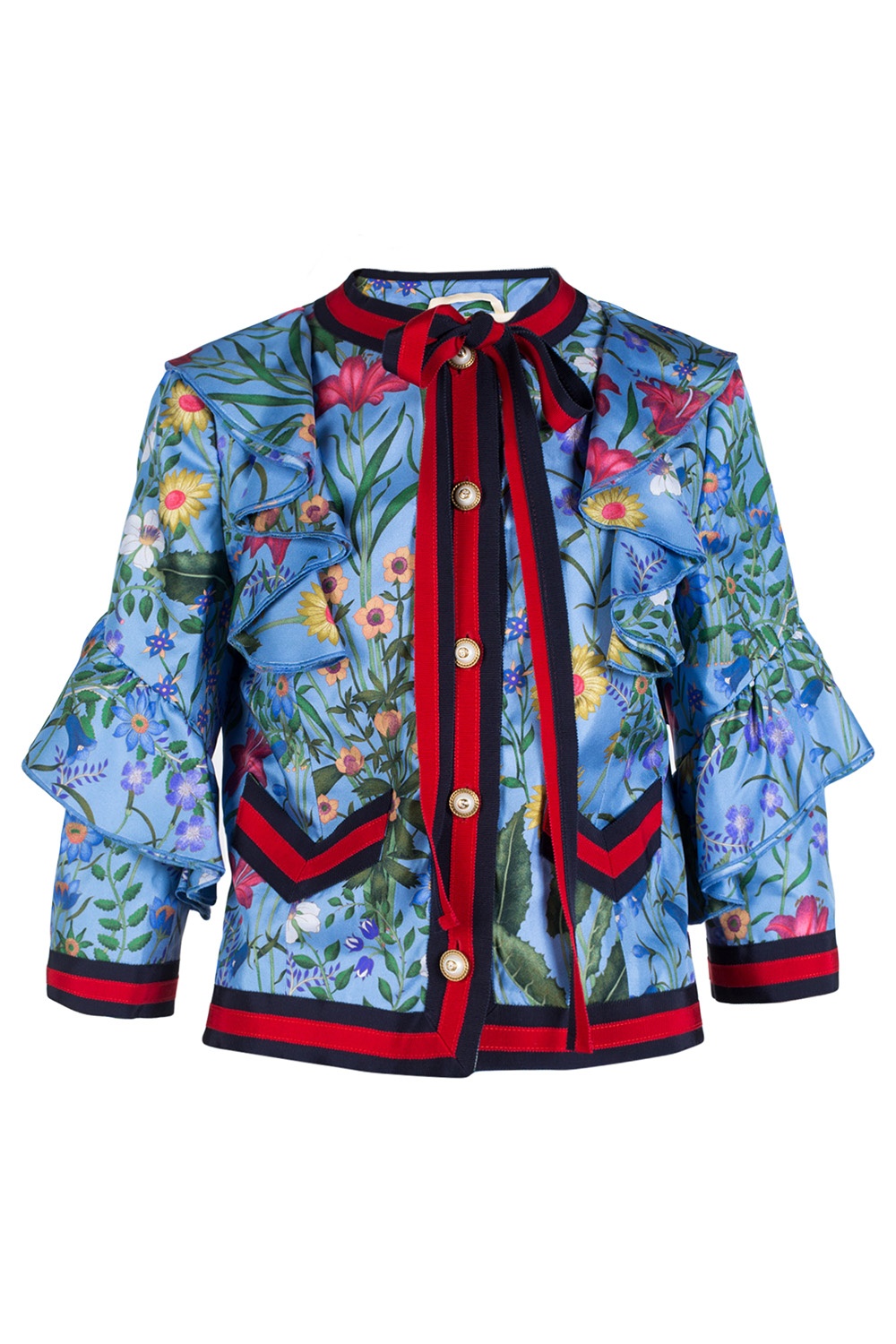 Gucci hotsell floral jacket